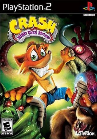 PS2 - Crash -- Crash Bandicoot: Mind over Mutant